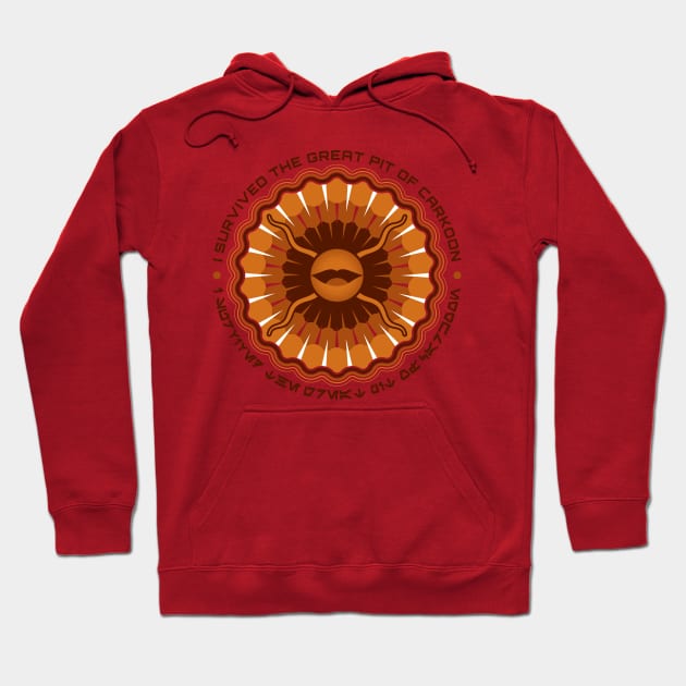 Surviving The Sarlacc Hoodie by Stationjack